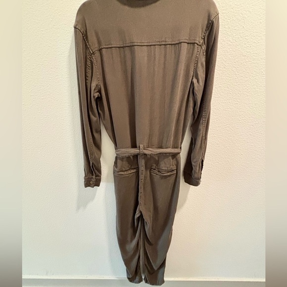 Michael Stars Long Sleeve Brown Jumpsuit, Size S - Picture 6 of 9